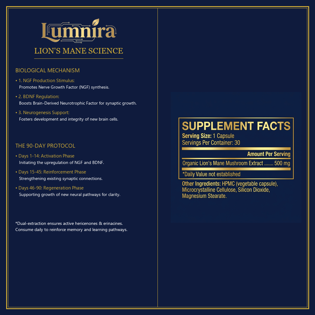 Lumnira Lion’s Mane — Neuro-Regeneration Formula